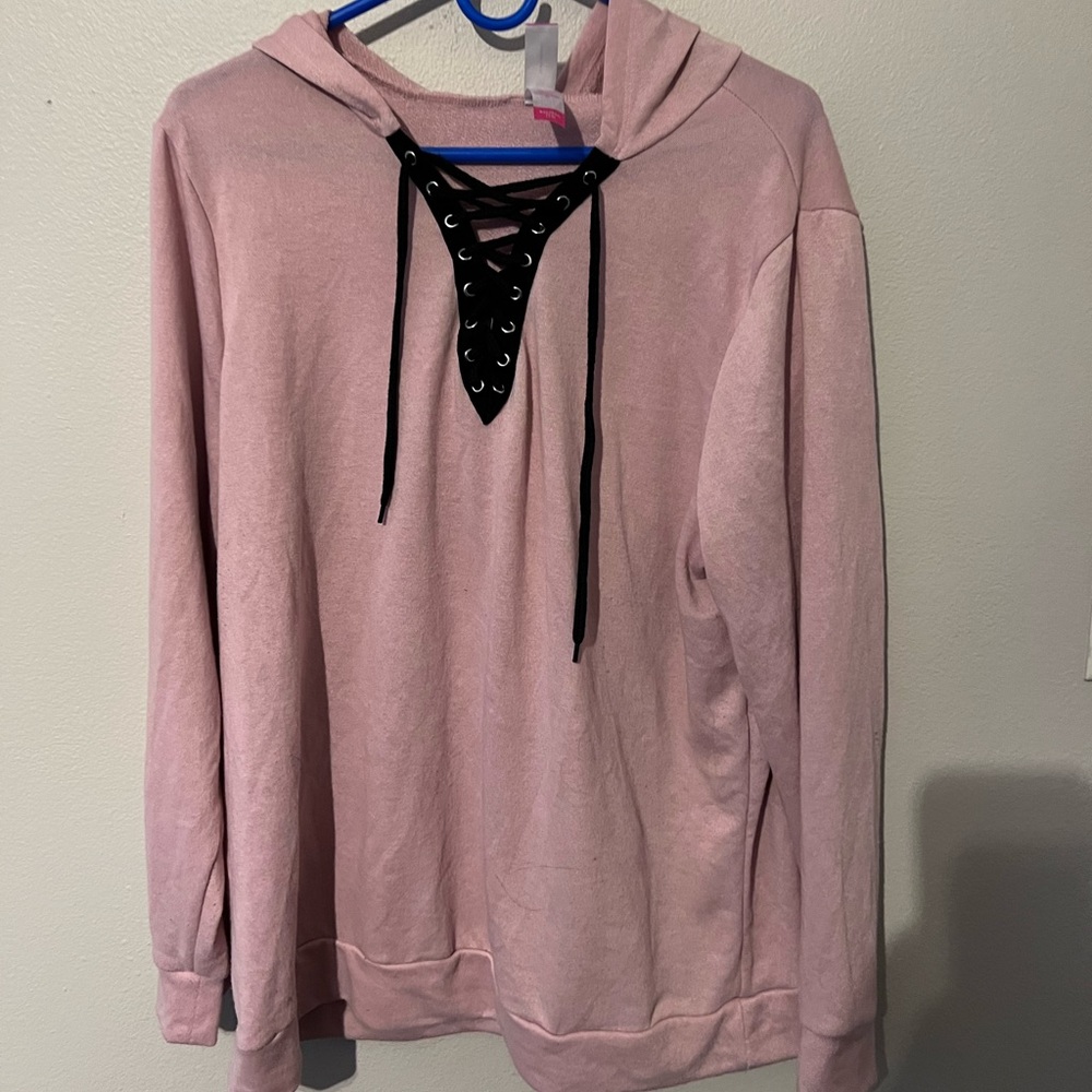 XXL Pink Thin Sweatshirt